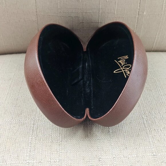 Maui Jim Eyeglasses Case Brown Hard Case for Sunglasses Glasses Case only - Picture 3 of 11